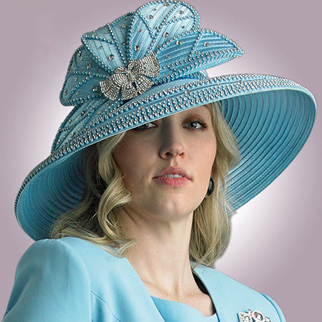 Lily And Taylor H376-ICE Church Hat