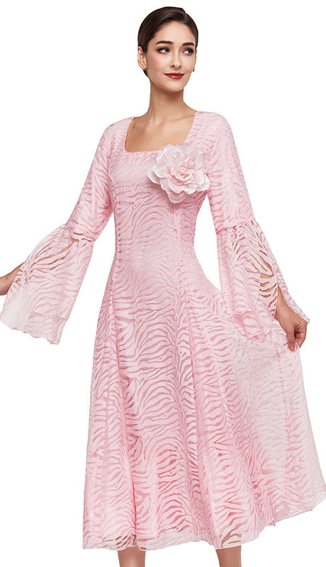 Serafina 6206-PNK Church Dress