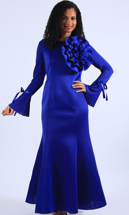 Diana Couture D1054-RYL Church Dress