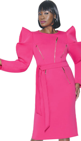 Terramina 7102-PNK Church Dress Pink / 14