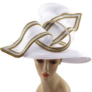 9111-GLD Sunday Hat