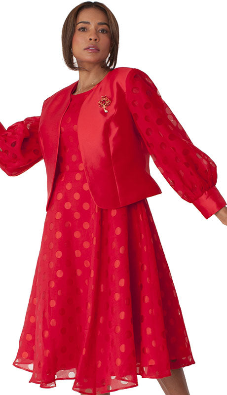 Tally Taylor 4818-RED Church Dress