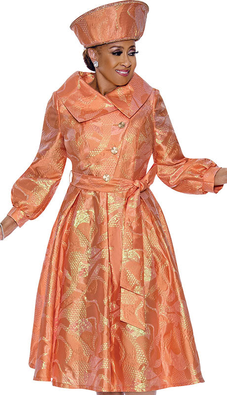 Dorinda Clark Cole 5111-TAN Ladies Church Dress