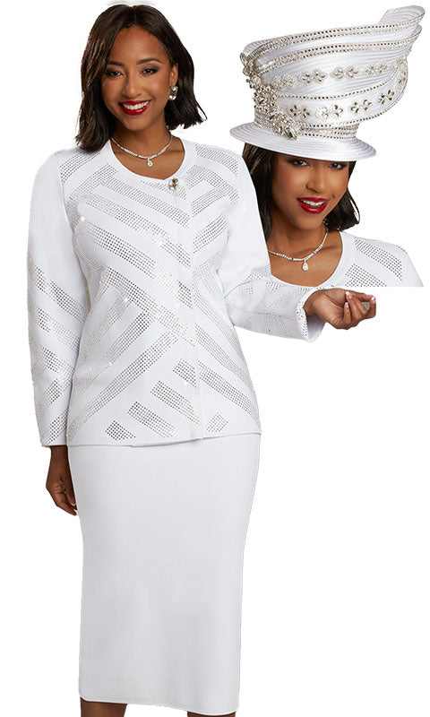 Donna Vinci Knit 13355-IH Church Suit