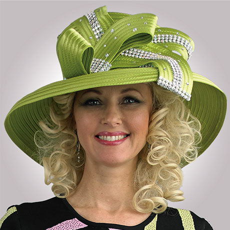 Lily And Taylor H1005-LIM Church Hat