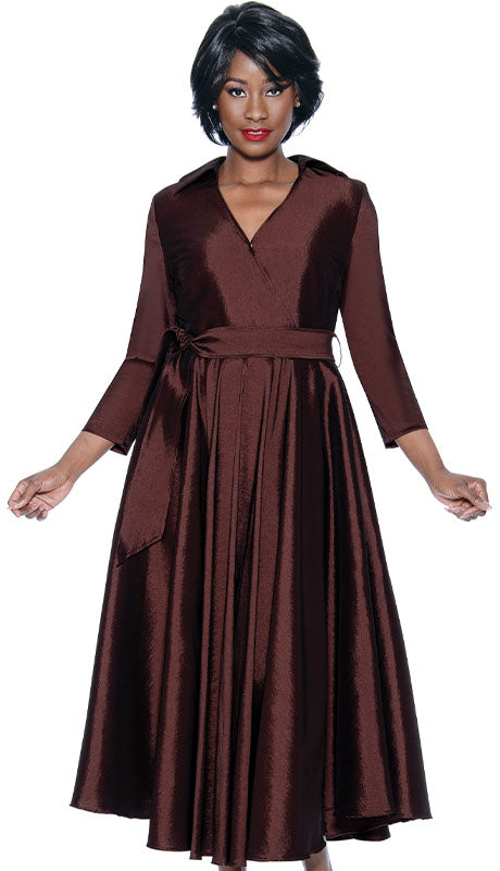 Terramina 7869-BRN Church Dress