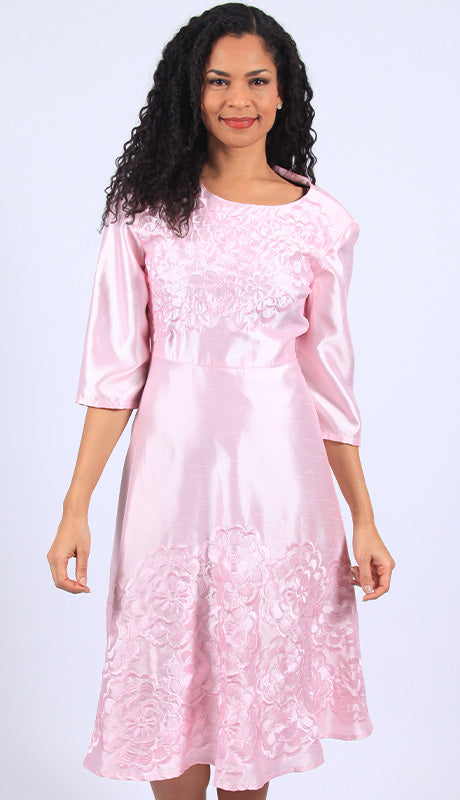 Diana Couture 8219-PNK Church Dress
