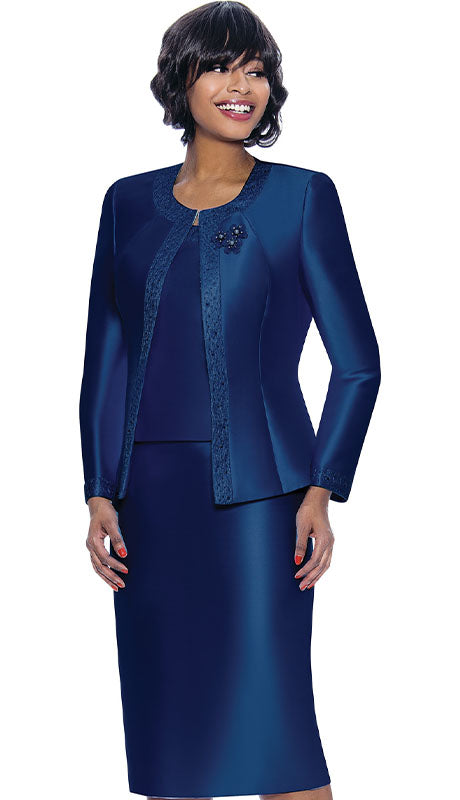 Terramina 7637-NVY Church Suit