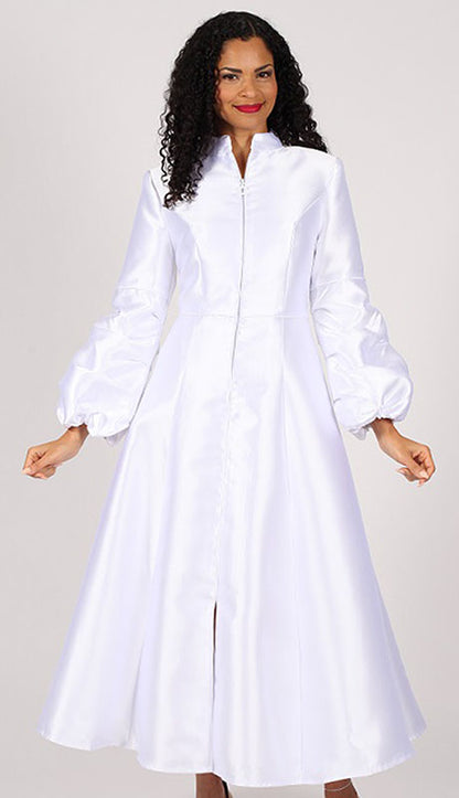 Diana Couture 8601-WHT Church Dress