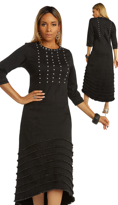 DV Jeans 8432-BK Church Dress