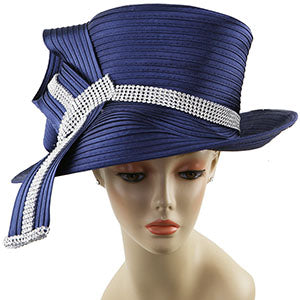 9137-NVY Sunday Hat