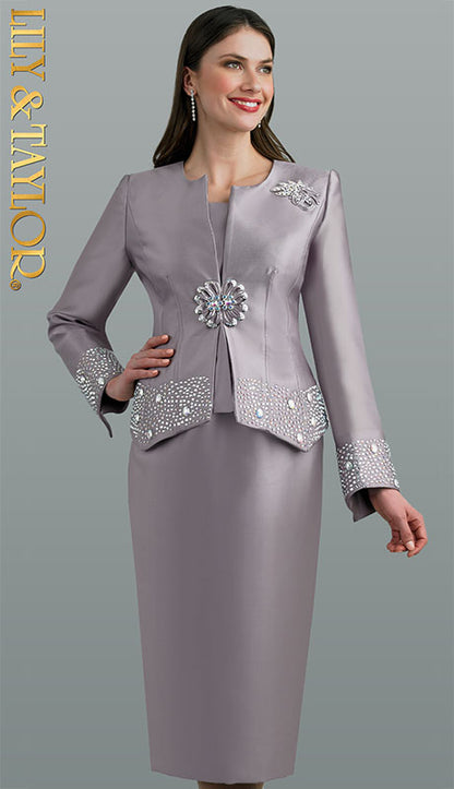 Lily And Taylor 4498 Elegant Church Suit