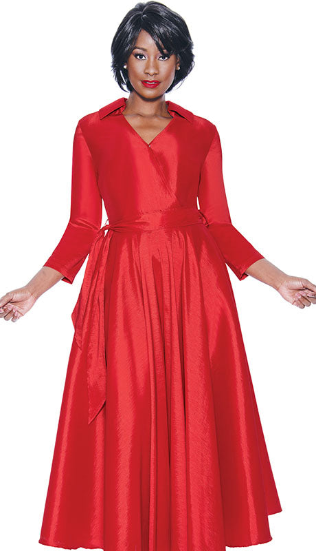 Terramina 7869-RED Elegant Church Dress