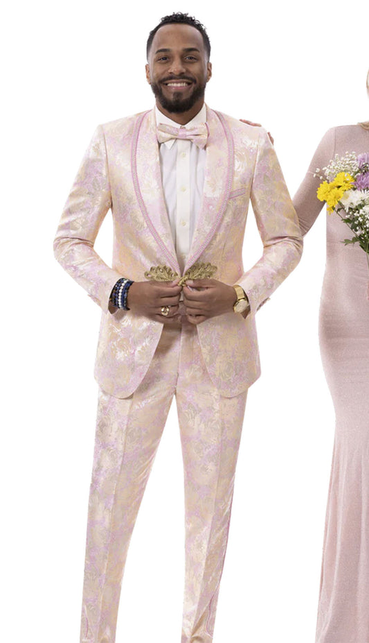 EJ Samuel JP111-PNK-CO Mens Suits