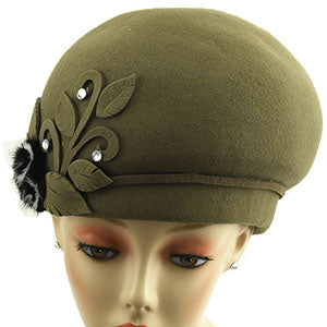 CM247-OLIVE Sunday Hat