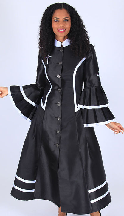 Diana Couture 8708-BLK Church Robe