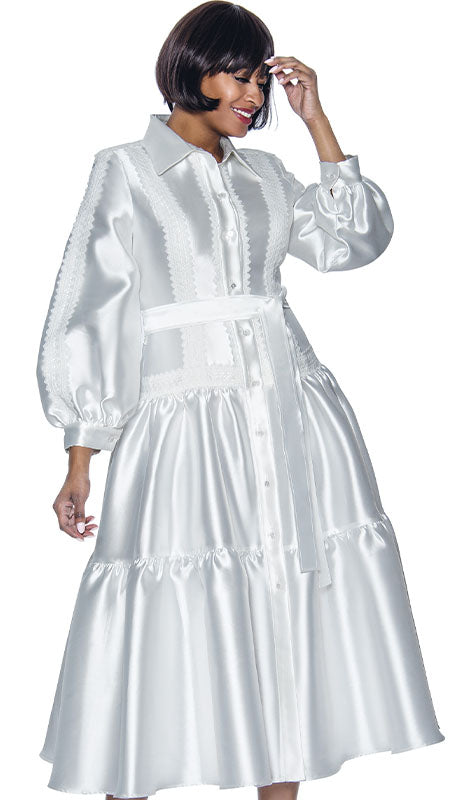 Terramina 7029-WHT Church Dress