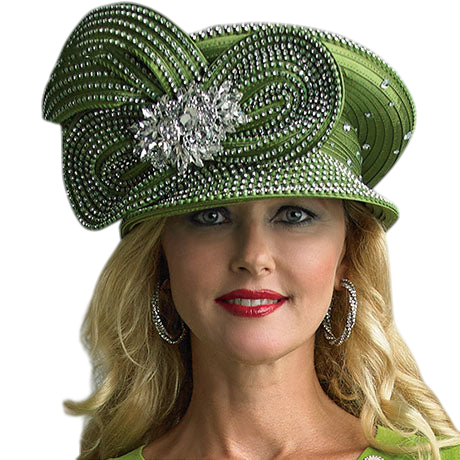 Lily And Taylor H952-APL Church Hat