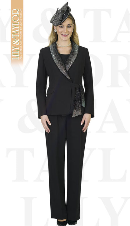 Lily And Taylor 4373-BL-IH Church Suit