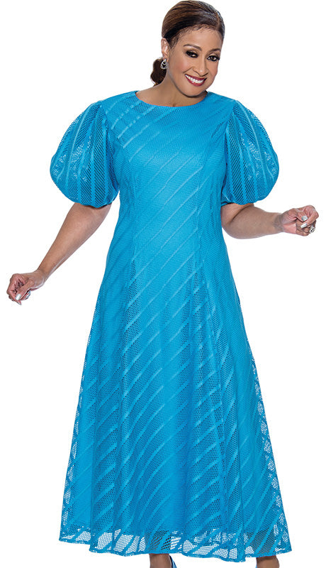 Dorinda Clark Cole 4121-TU-IH Church Dress