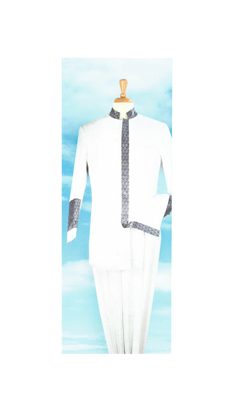 Sapphire Collection Mens Church-1-WHT Pastor Suit