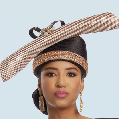 H5828-QS Donna Vinci Church Hat